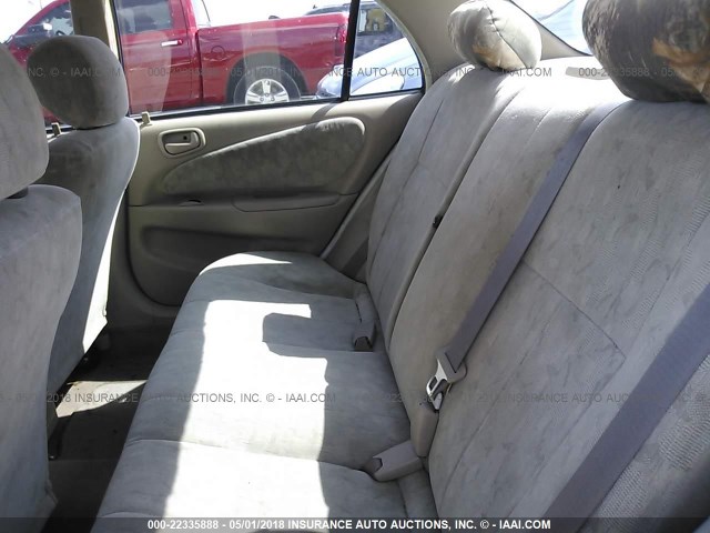 1NXBR18E9XZ230249 - 1999 TOYOTA COROLLA VE/CE/LE 栗色 照片 8