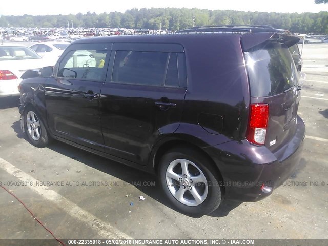 JTLZE4FE1CJ025625 - 2012 TOYOTA SCION XB PURPLE photo 3