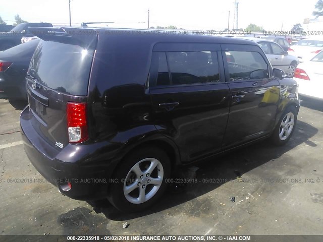JTLZE4FE1CJ025625 - 2012 TOYOTA SCION XB PURPLE photo 4