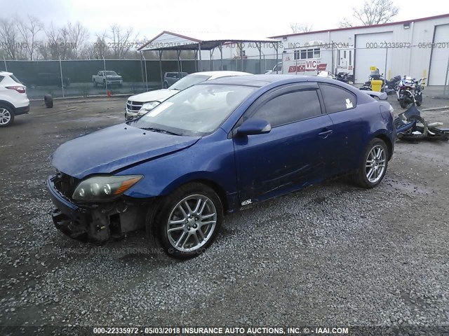 JTKDE167580262923 - 2008 TOYOTA SCION TC 蓝色 照片 2