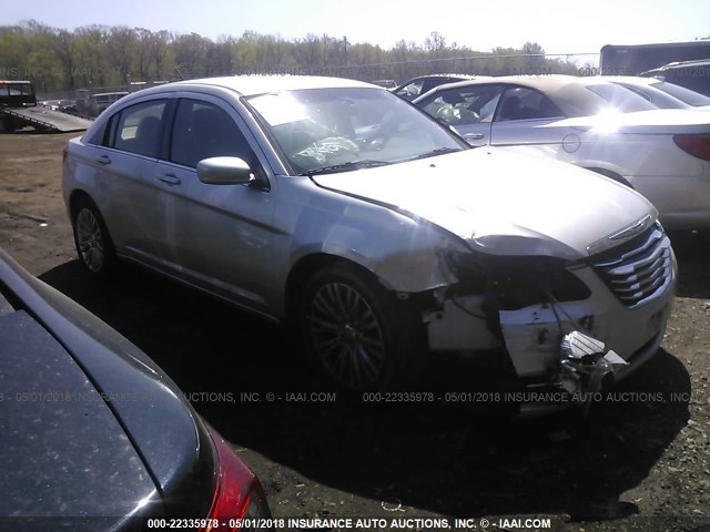 1C3CCBAB4CN248974 - 2012 CHRYSLER 200 LX SILVER photo 1