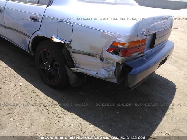 2T1AE09E3PC025575 - 1993 TOYOTA COROLLA LE/DX 蓝色 照片 6