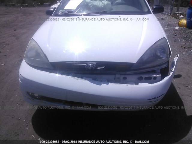 1FAFP36373W237682 - 2003 FORD FOCUS SE/SE SPORT/ZTW WHITE photo 6