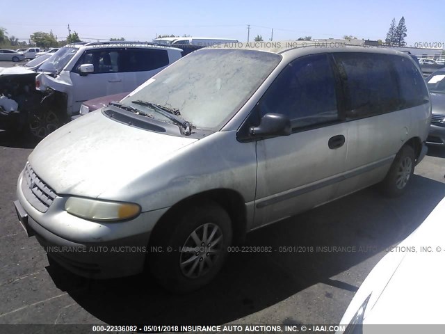 2P4FP25B5YR647373 - 2000 PLYMOUTH VOYAGER GOLD photo 2