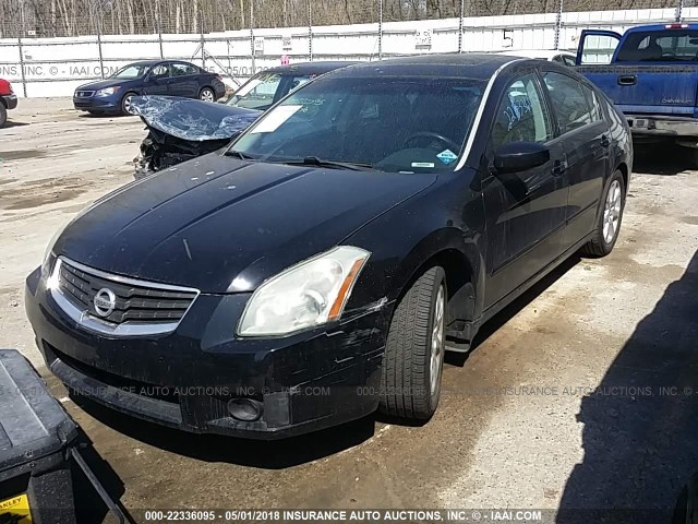 1N4BA41E77C841187 - 2007 NISSAN MAXIMA SE/SL BLACK photo 2