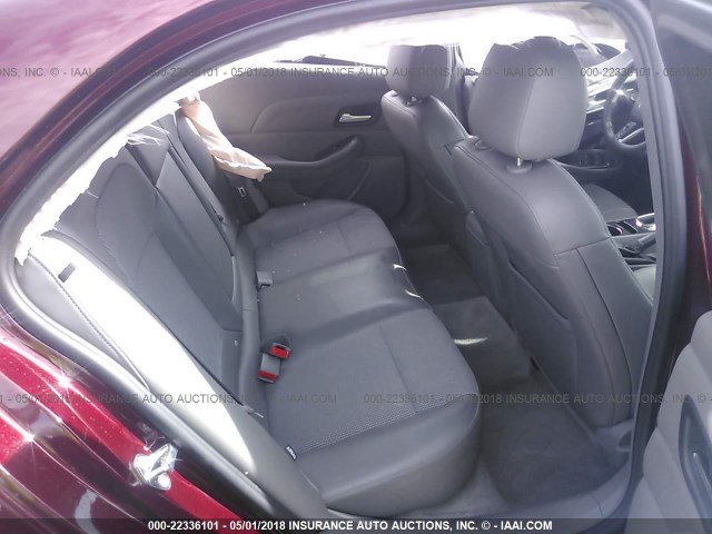 1G11C5SL8FF354993 - 2015 CHEVROLET MALIBU 1LT მუქწითელი ფოტო 8
