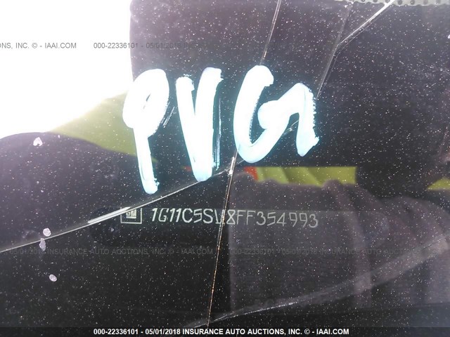 1G11C5SL8FF354993 - 2015 CHEVROLET MALIBU 1LT მუქწითელი ფოტო 9