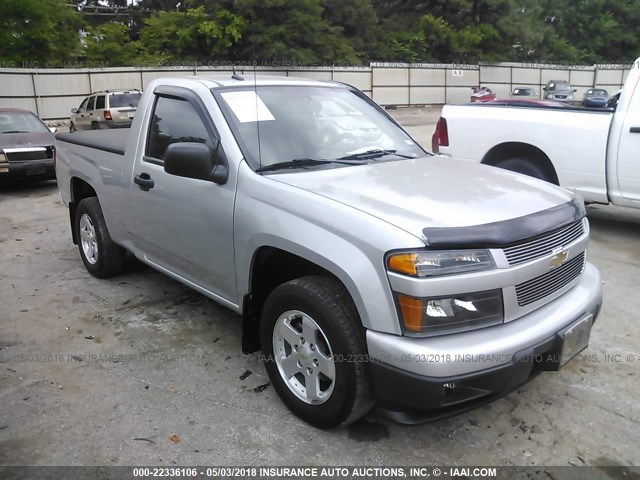 1GCCSCD92A8143066 - 2010 CHEVROLET COLORADO LT SILVER photo 1