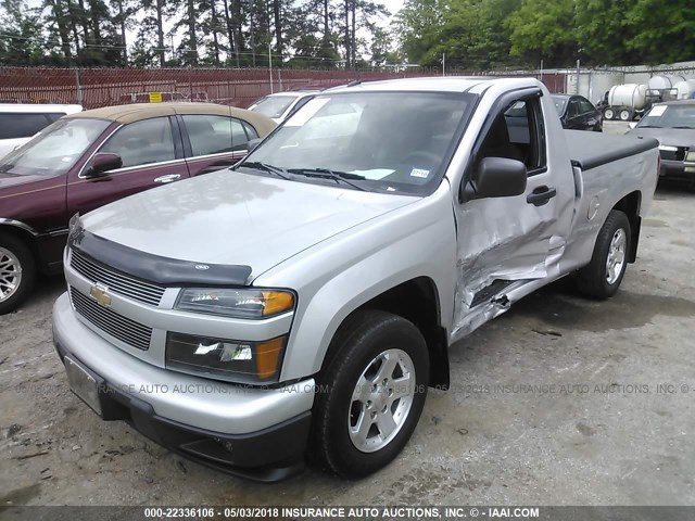 1GCCSCD92A8143066 - 2010 CHEVROLET COLORADO LT SILVER photo 2