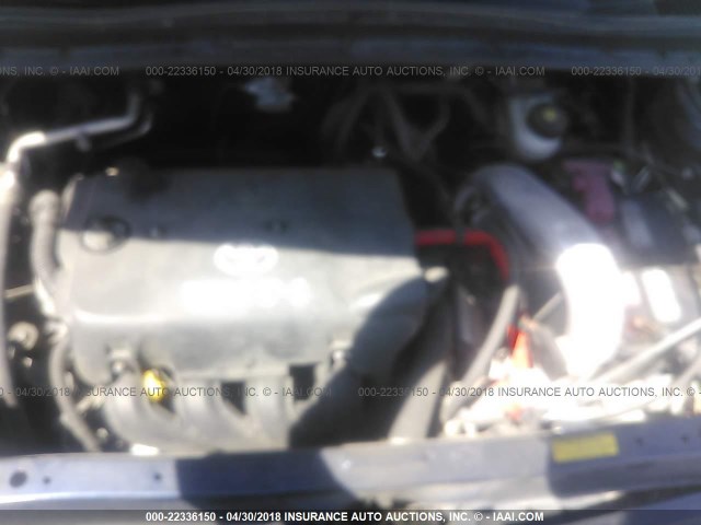 JTLKT334864092416 - 2006 TOYOTA SCION XB BLUE photo 10