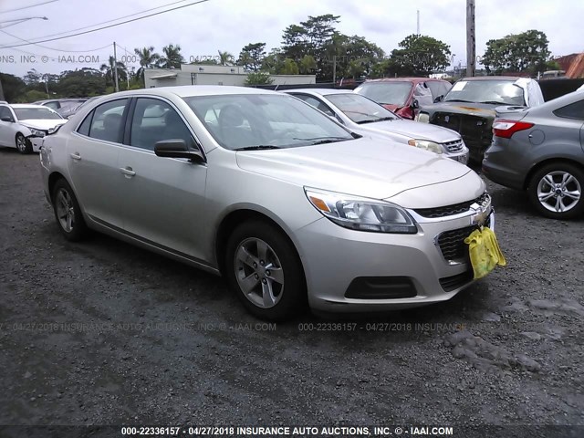 1G11A5SL7FF146979 - 2015 CHEVROLET MALIBU LS GOLD photo 1