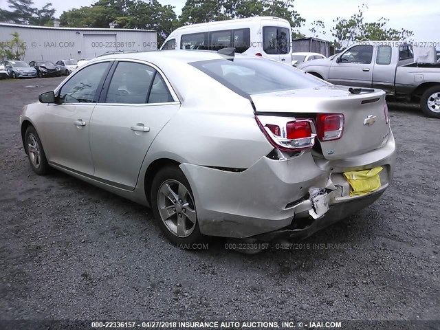 1G11A5SL7FF146979 - 2015 CHEVROLET MALIBU LS GOLD photo 3