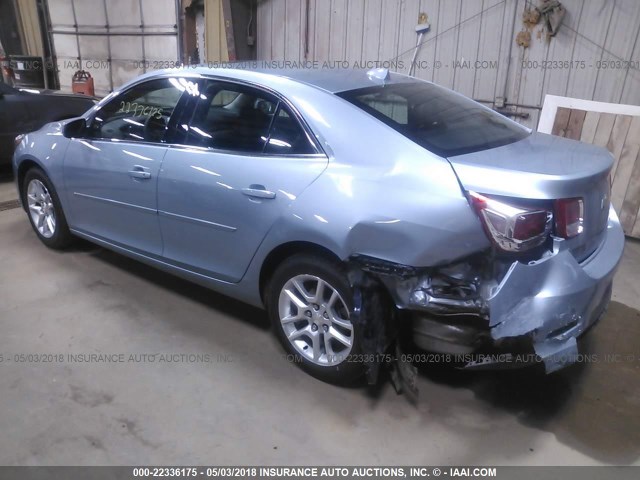 1G11C5SA0DU140331 - 2013 CHEVROLET MALIBU 1LT 浅蓝色 照片 3