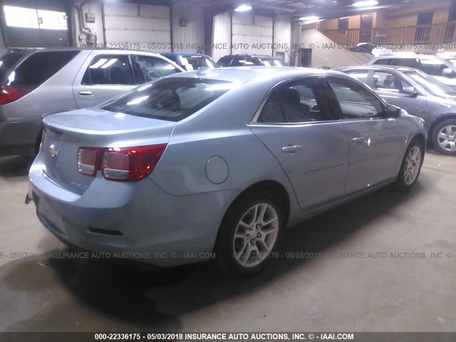 1G11C5SA0DU140331 - 2013 CHEVROLET MALIBU 1LT 浅蓝色 照片 4