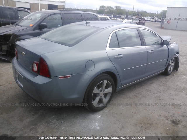 1G1ZJ57B79F214138 - 2009 CHEVROLET MALIBU 2LT GRAY photo 4