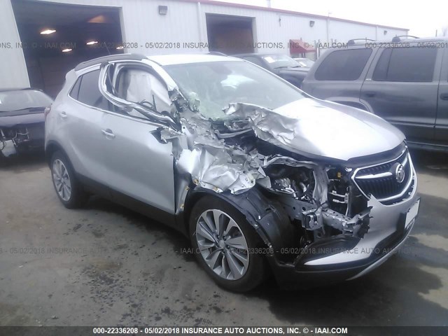 KL4CJASB1JB603215 - 2018 BUICK ENCORE PREFERRED Silber Foto 1