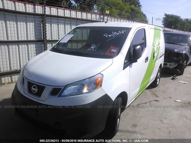 3N6CM0KN6EK699187 - 2014 NISSAN NV200 2.5S/2.5SV WHITE photo 2