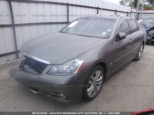 JNKAY01EX8M601328 - 2008 INFINITI M35 SPORT Pewter photo 2