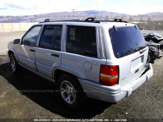 1J4GZ78Y7VC701996 - 1997 JEEP GRAND CHEROKEE LIMITED/ORVIS GRAY photo 3