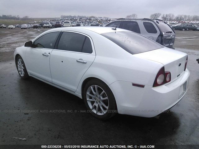 1G1ZE5EBXAF134621 - 2010 CHEVROLET MALIBU LTZ 白色 照片 3
