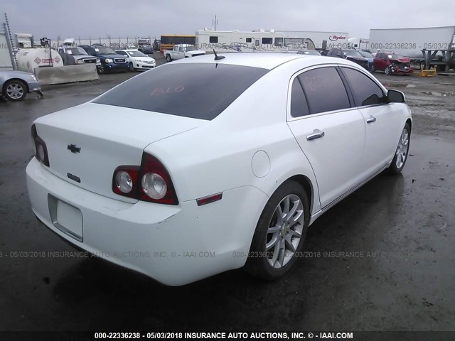 1G1ZE5EBXAF134621 - 2010 CHEVROLET MALIBU LTZ 白色 照片 4