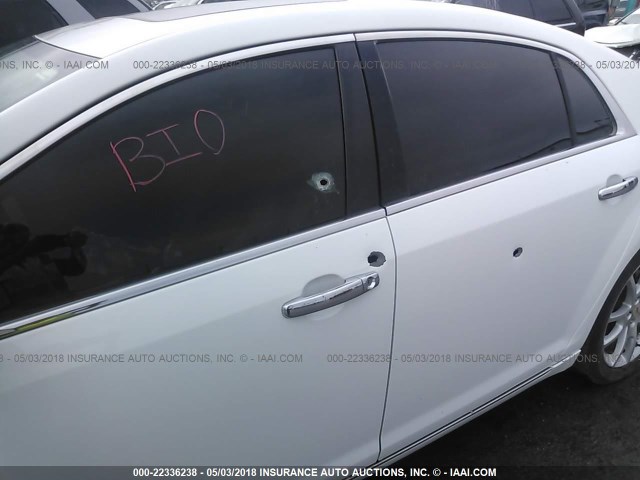 1G1ZE5EBXAF134621 - 2010 CHEVROLET MALIBU LTZ 白色 照片 6