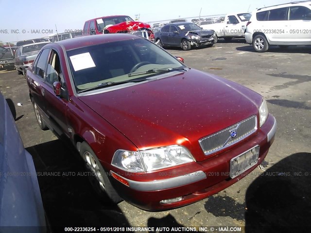 YV1VS29551F710773 - 2001 VOLVO S40 1.9T BURGUNDY photo 1