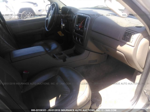 1FMZU63K63UB33978 - 2003 FORD EXPLORER XLT/XLT SPORT/NBX GOLD photo 5