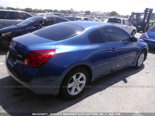 1N4AL24E38C274418 - 2008 NISSAN ALTIMA 2.5S BLUE photo 4