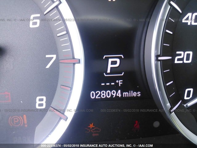 19UUB1F58HA000176 - 2017 ACURA TLX TECH BLACK photo 7