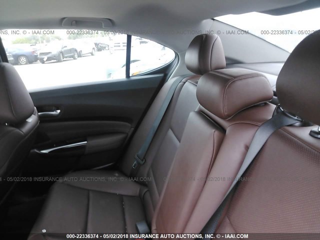 19UUB1F58HA000176 - 2017 ACURA TLX TECH BLACK photo 8