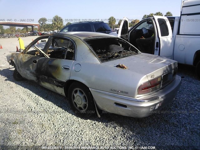 1G4CW52KXY4164671 - 2000 BUICK PARK AVENUE  Dark Brown photo 3