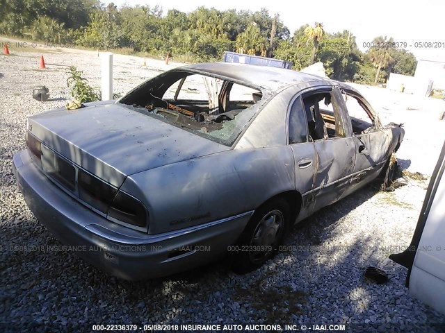 1G4CW52KXY4164671 - 2000 BUICK PARK AVENUE  Dark Brown photo 4