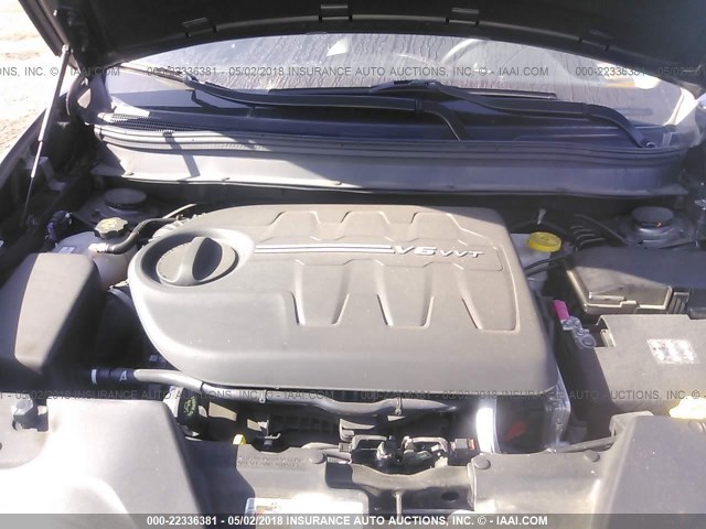 1C4PJMBS9GW187392 - 2016 JEEP CHEROKEE TRAILHAWK 灰色 照片 10