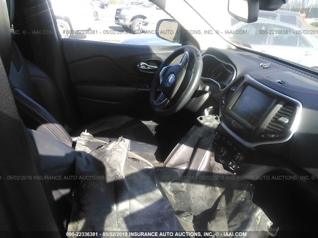 1C4PJMBS9GW187392 - 2016 JEEP CHEROKEE TRAILHAWK 灰色 照片 5