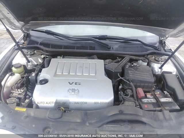 4T1BK3EK1BU125370 - 2011 TOYOTA CAMRY SE/LE/XLE 银色 照片 10