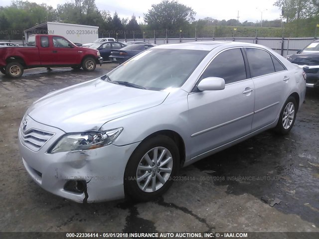 4T1BK3EK1BU125370 - 2011 TOYOTA CAMRY SE/LE/XLE 银色 照片 2