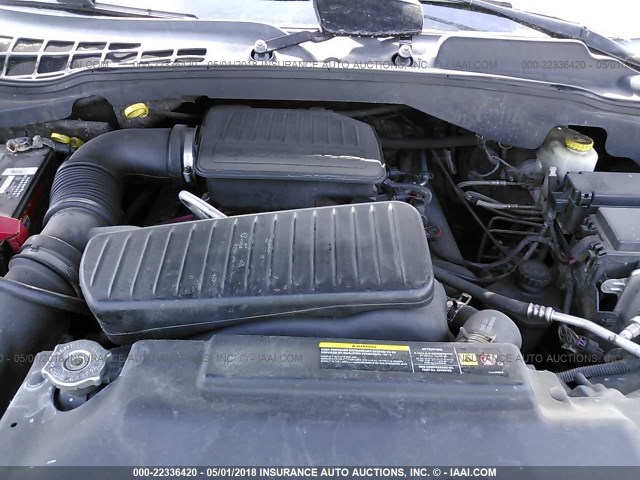 1D4HB58N46F156495 - 2006 DODGE DURANGO LIMITED BLACK photo 10