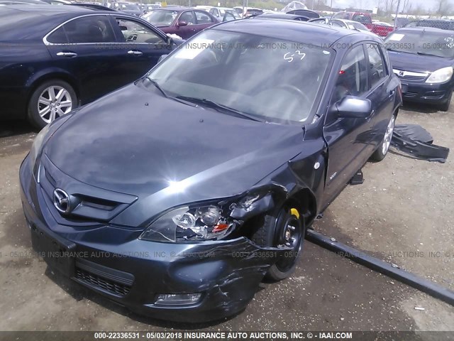 JM1BK343591216264 - 2009 MAZDA 3 S GREEN photo 2