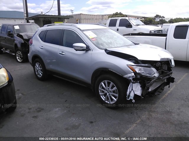 5N1AT2MTXHC873823 - 2017 NISSAN ROGUE S/SL SILVER photo 1