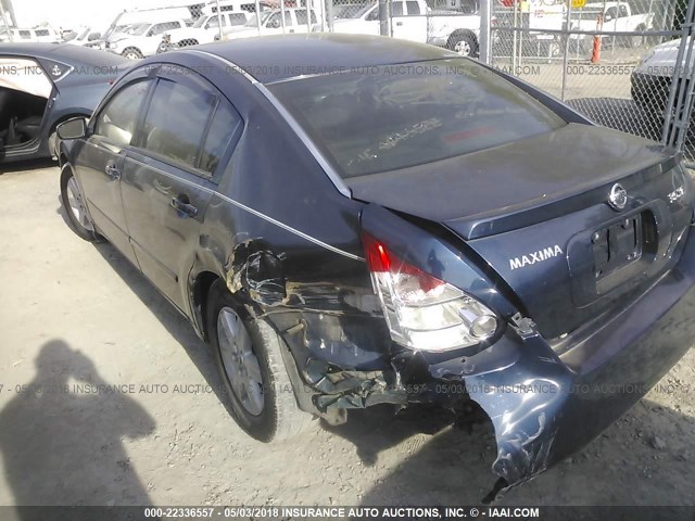 1N4BA41E76C804669 - 2006 NISSAN MAXIMA SE/SL Dark Blue photo 6