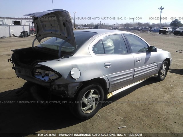 1G2NF52E7YC564169 - 2000 PONTIAC GRAND AM SE1 SILVER photo 4