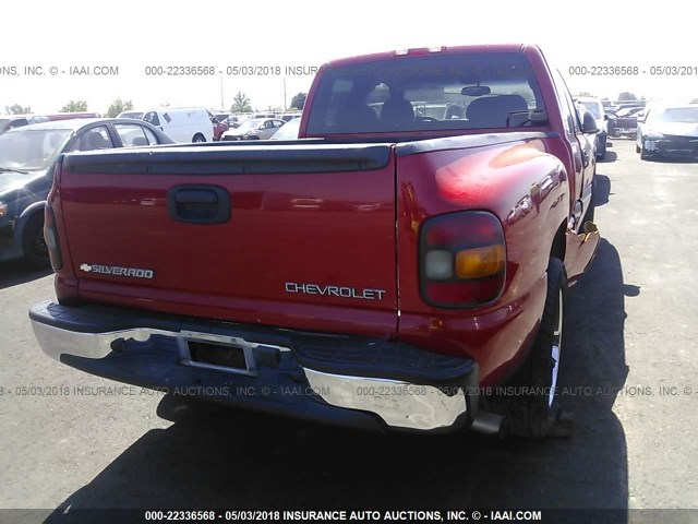 1GCEC19V85Z150085 - 2005 CHEVROLET SILVERADO C1500 RED photo 4