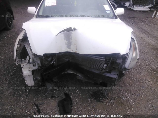 1N4AL21E68N456302 - 2008 NISSAN ALTIMA 2.5/2.5S WHITE photo 6