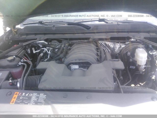 1GCRCREC3JZ143608 - 2018 CHEVROLET SILVERADO C1500 LT Schwarz Foto 10