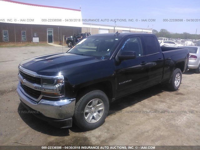 1GCRCREC3JZ143608 - 2018 CHEVROLET SILVERADO C1500 LT Schwarz Foto 2