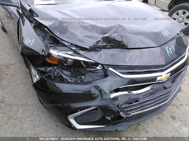 1G1ZB5STXGF191190 - 2016 CHEVROLET MALIBU LS 黑色 照片 6
