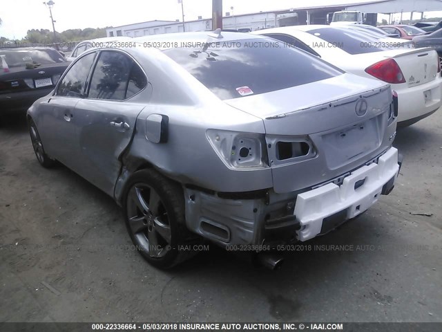 JTHBE5C27C5031014 - 2012 LEXUS IS 350 SILVER photo 6