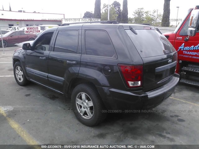 1J4GS48K95C615362 - 2005 JEEP GRAND CHEROKEE LAREDO/COLUMBIA/FREEDOM 黑色 照片 3