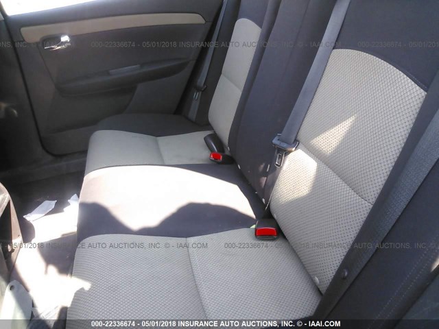 1G1ZC5EU5BF108436 - 2011 CHEVROLET MALIBU 1LT 黑色 照片 8